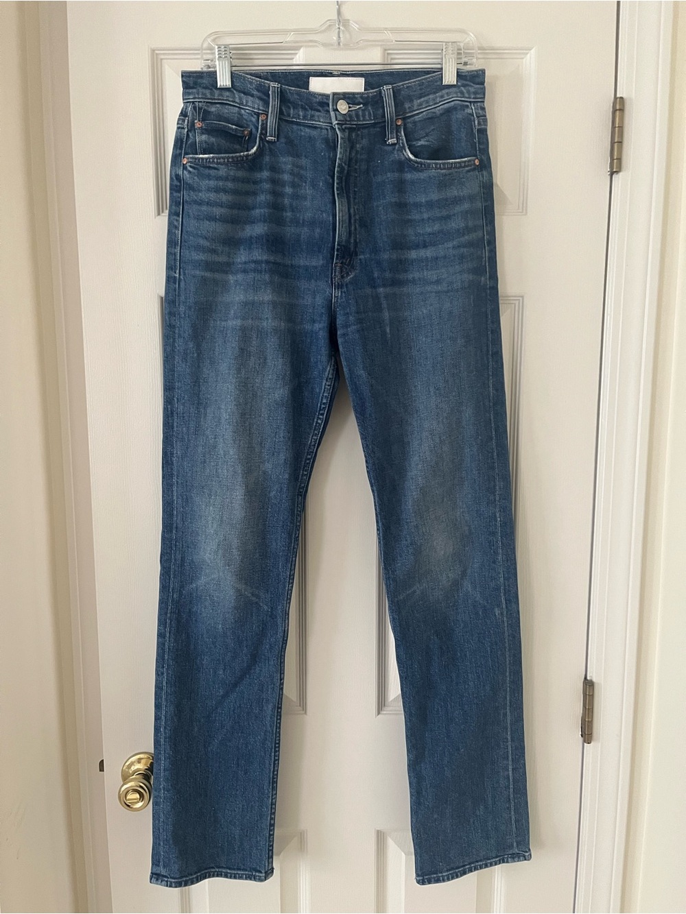 Mother Superior High Waisted Rider Skimp Jeans, Cowboys Don't Cry Size 28 Casual - Picture 2 of 10